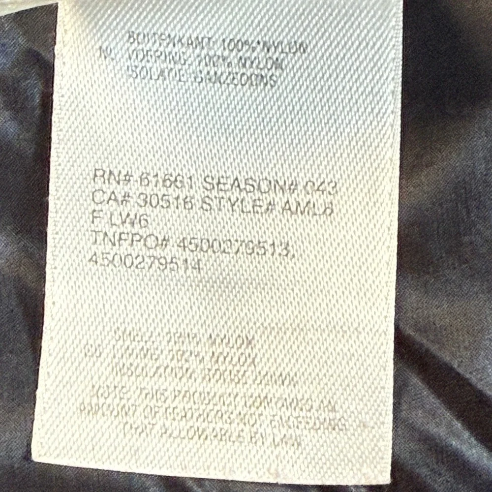 The North Face 900 LTD Down Nuptse Puffer Jacket Black Mens Medium Fall 2004 VTG